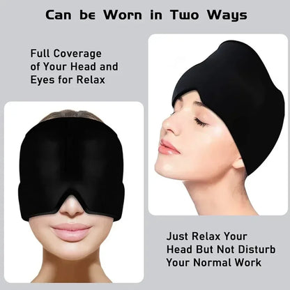 Hot & Cold Migraine Relief Therapy Cap